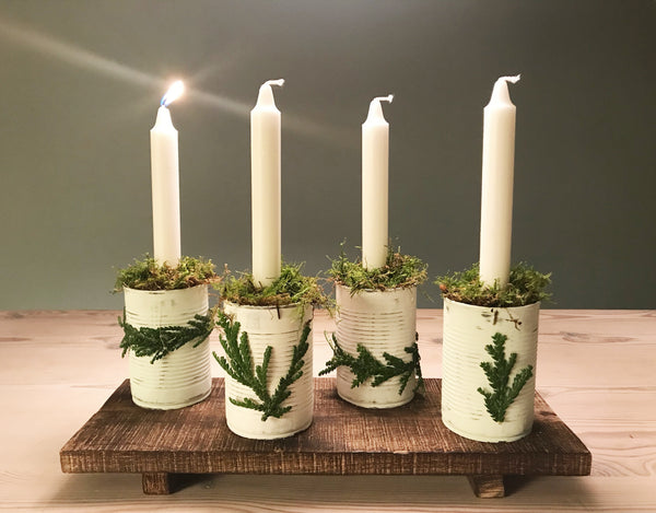 DIY adventskrans