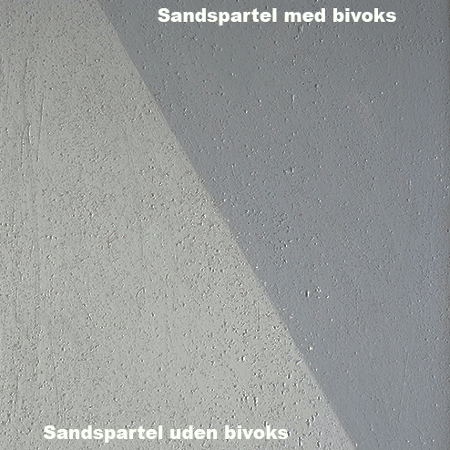 Lys Grå - Indfarvet Sandspartel
